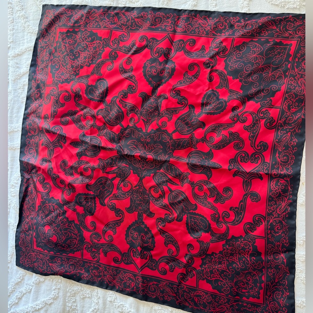 Dior Red Scarf